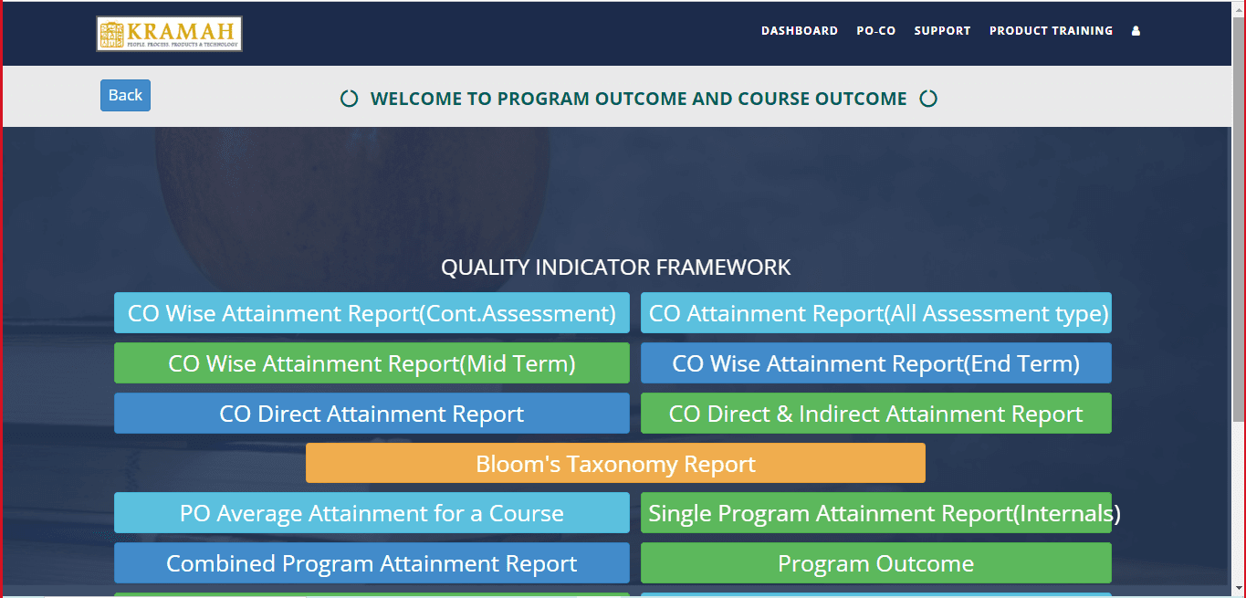 Accreditation Analytics Software by Kramah Software