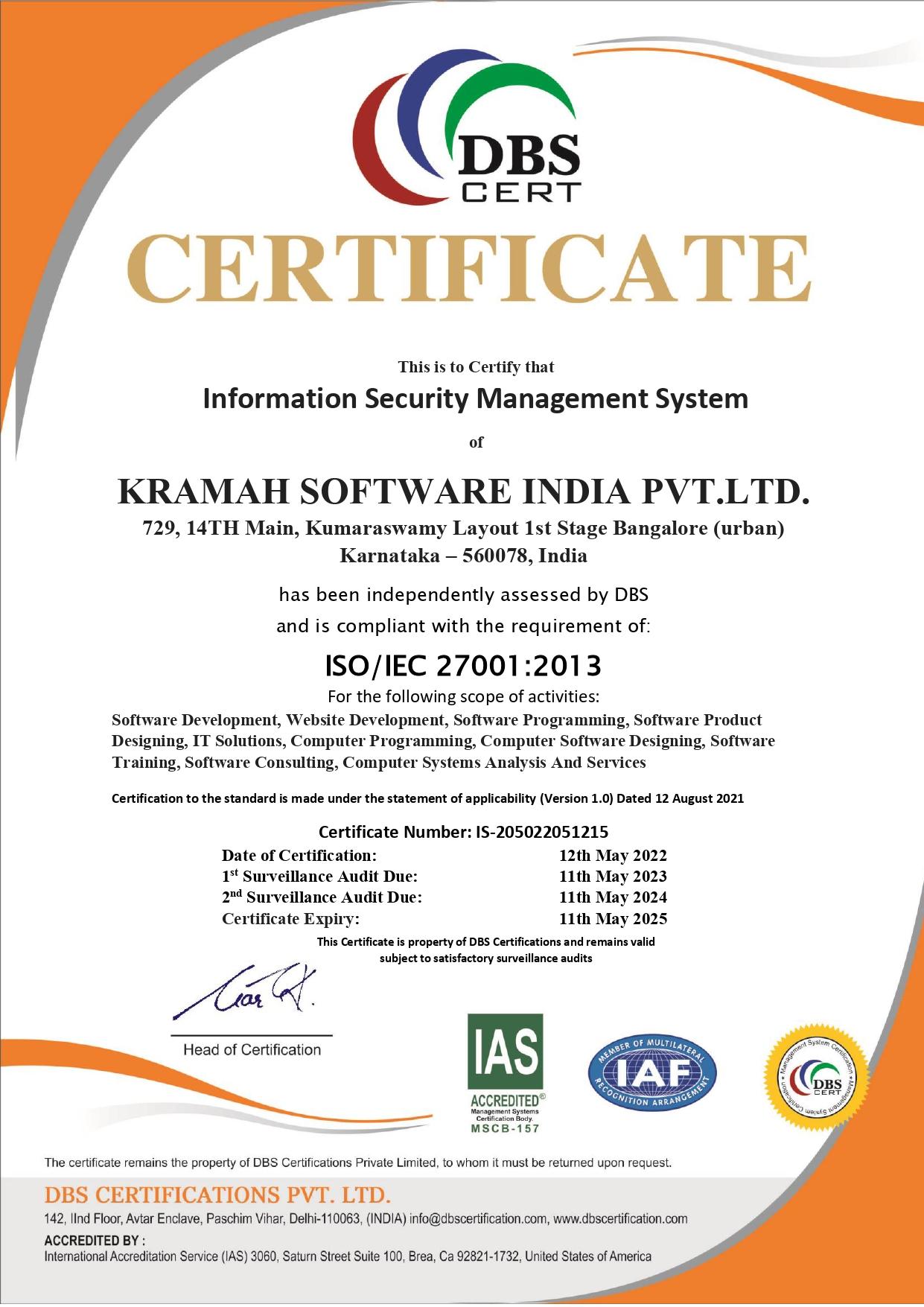Accreditation Analytics Software by Kramah Software
