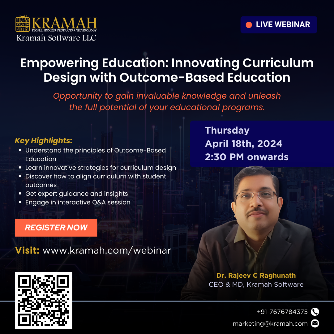 Empowering Education: Innovating Curriculum Design with OBE Live Webinar