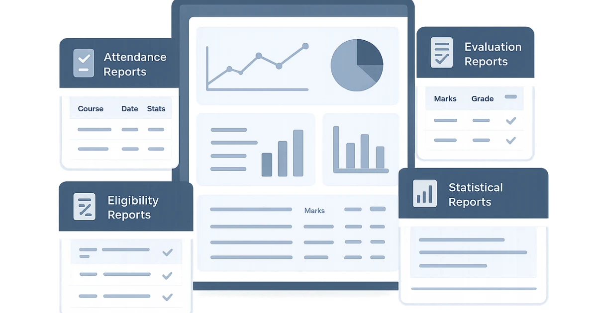 Exam Management software Reports features