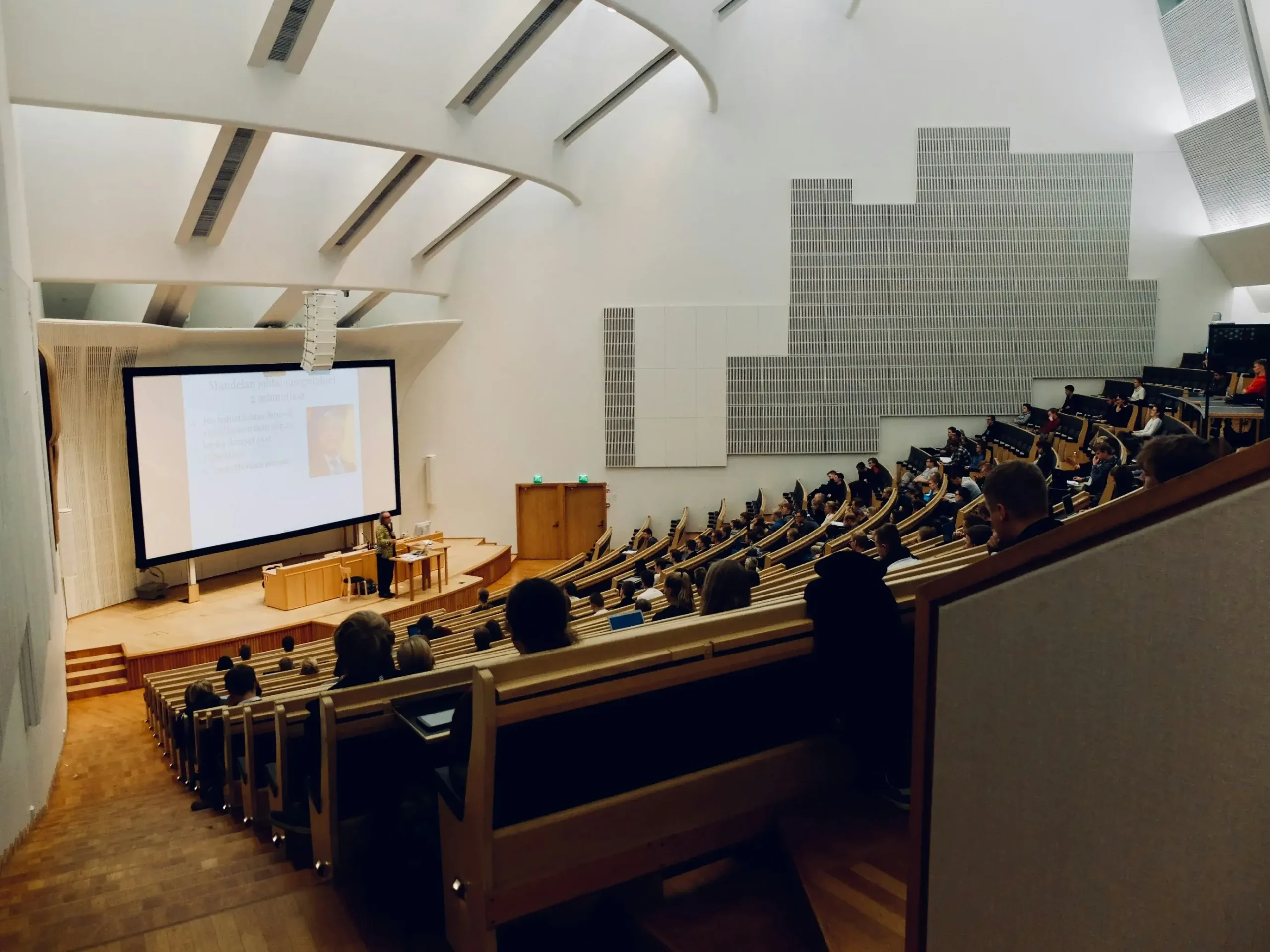 students gathered in classRoom